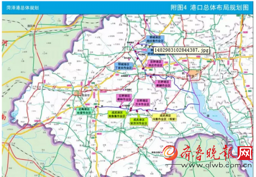 而京杭运河济宁至江苏段高等级航道已开通,为菏泽发展内河水运创造了图片