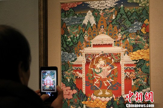 “天上西藏·西藏唐卡艺术精品汇展”在北京举办