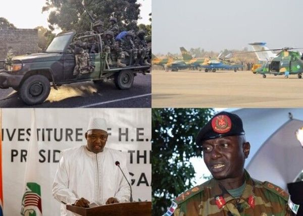 塞内加尔和尼日利亚采取军事行动，迫使贾梅下台