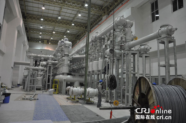 鲁德巴水电站GIS系统安装一瞥