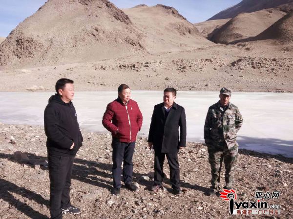 步行中,赵文纪一行就大西沟至奎腾沟的道路情况进行实地调研,并就道路修建规划进行了探讨