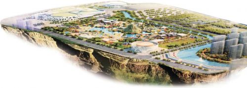 万达文体旅游城效果图