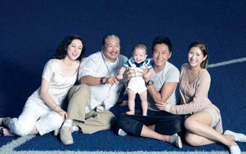 扒一扒明星家庭罕见合照，你最喜欢哪个家庭?