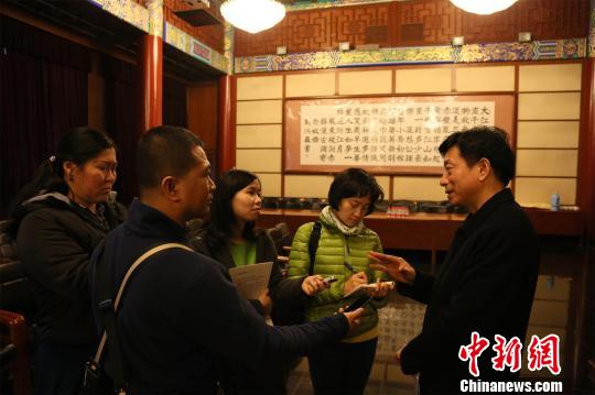 武当山工委书记、管委会主任吴先锋在北京接受采访。武宣（资料图）