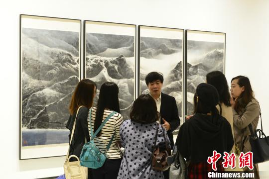 中国当代水墨年度展在渝举行 37位海内外水墨艺术家参展