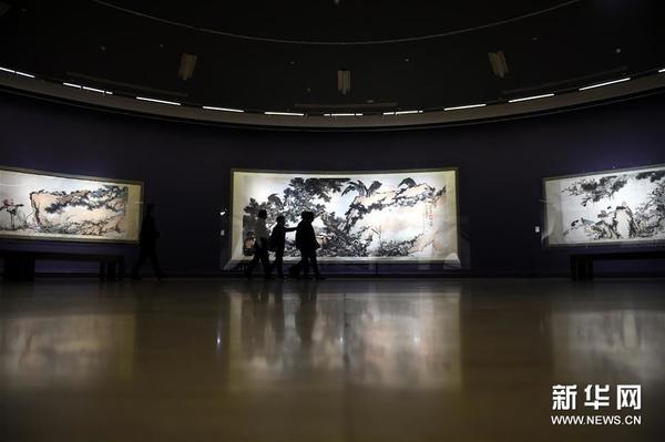 “民族翰骨”潘天寿诞辰120周年纪念大展在京开幕