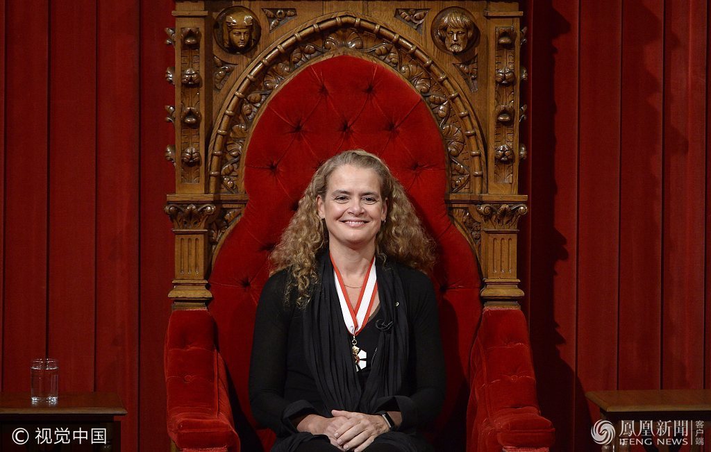 女航天员就任加拿大新任总督