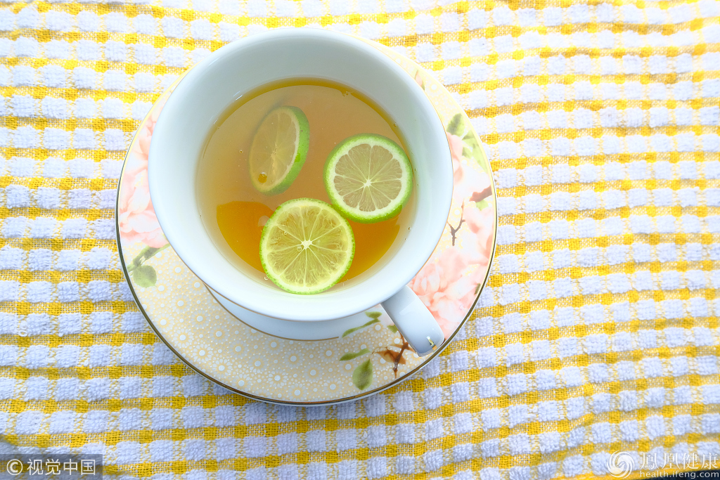 绿茶加柠檬 护心抗癌