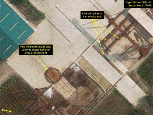 朝鲜潜艇技术“大跃进” 船厂里的大铁环是啥？