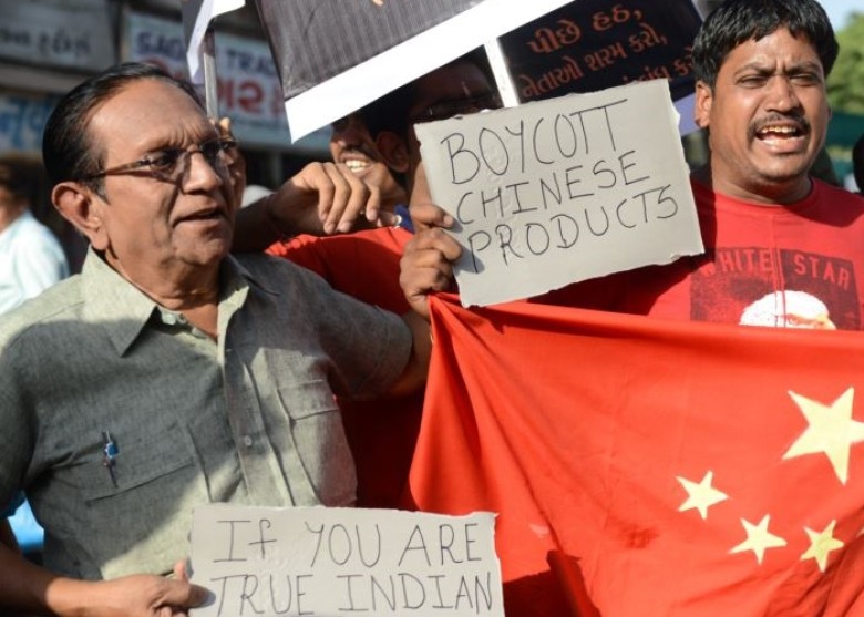 印度部分政客号召抵制中国货 印媒:做不到啊