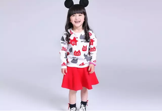 儿童童装穿搭汉服,儿童童装