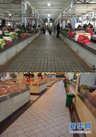 “现在到菜市场像逛超市”――海口农贸市场