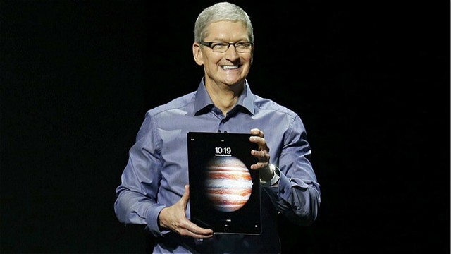 库克笑了：廉价新iPad让苹果销量再增长