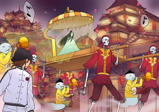 大角虫漫画作品《十二司月》斩获金龙奖最具网