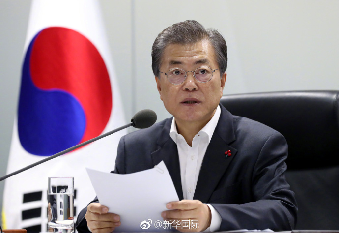 韩美元首通电话：以制裁和施压迫使朝鲜回到谈判桌