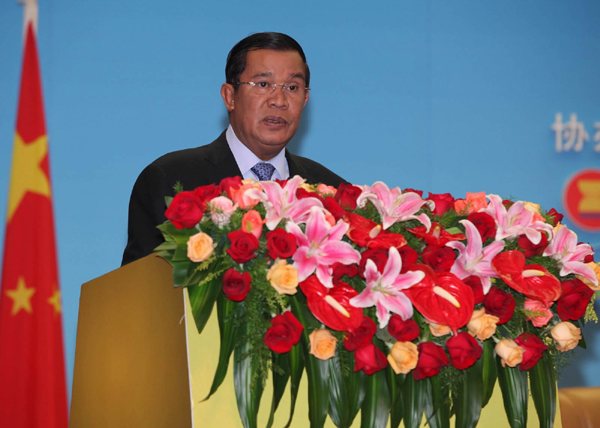 图片默认标题_fororder_柬埔寨人民党主席柬埔寨首相洪森