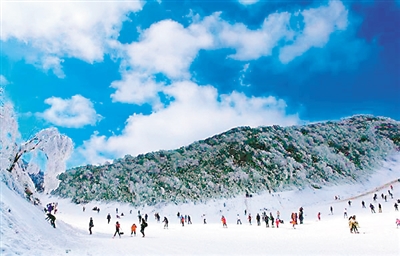 彭水摩围山秀山川河盖 重庆玩雪不能错过的地方在这