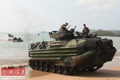 AAV7两栖战车推迟交付 日本水陆机动团战力难成