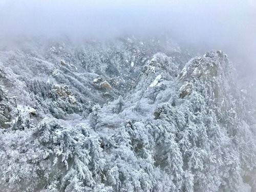 赏雪景、观雾凇、看冰挂尧山景区面向全国免门票