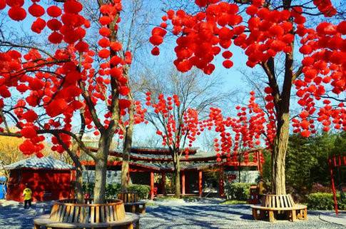 开封万岁山情人节送福利100000+张门票免费领庙会氛围抢鲜看