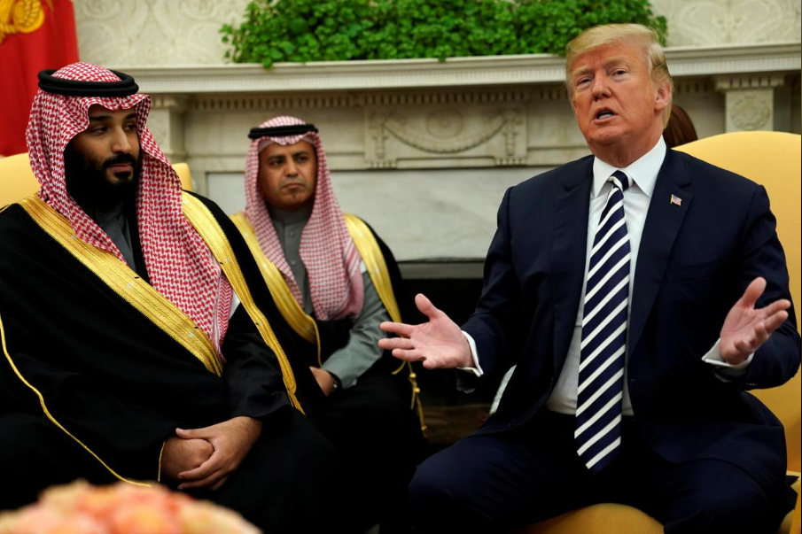 沙特与美国签125亿军购大单 特朗普：真是不差钱