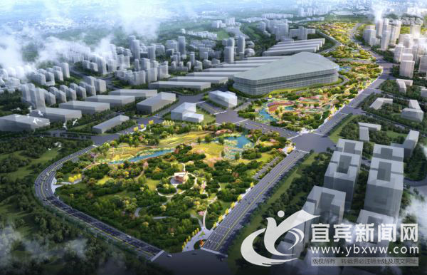 宜宾县将新修三大公园 先来一睹为快效果图