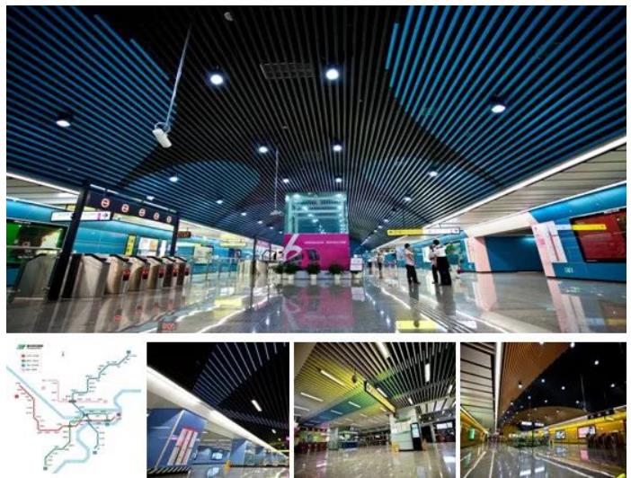 资讯  重庆地铁六号线沿线商业氛围浓郁,区位特征明显,经济"引导"作用图片