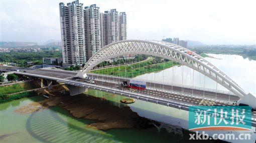 广州从化大桥正式通车139公里双向八车道