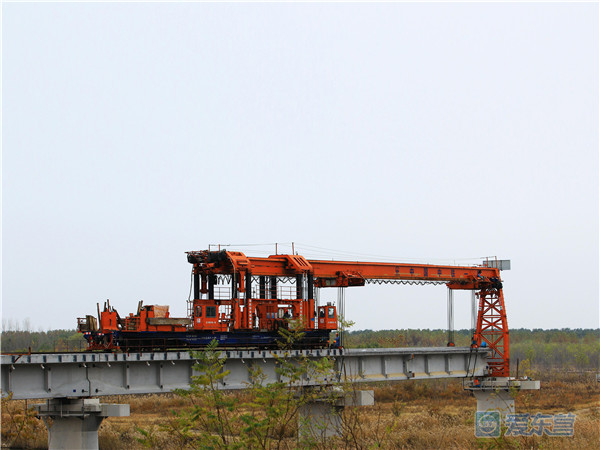 黄大铁路黄河特大桥开始铺架施工 预计2019年