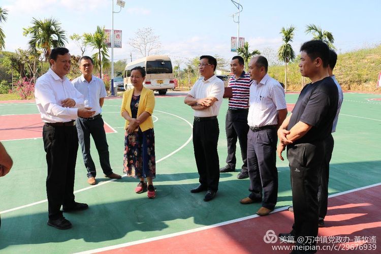 乐东县委书记吴川祝率队调研万冲镇卡法村,抱班村美丽乡村规划建设