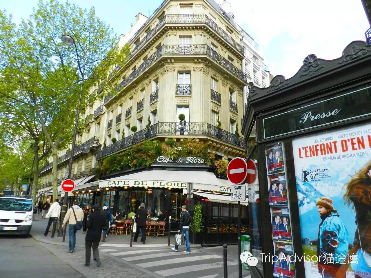 典型的巴黎咖啡馆.高清摄影大图-千库网