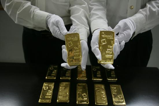 价值约350万元的12公斤黄金