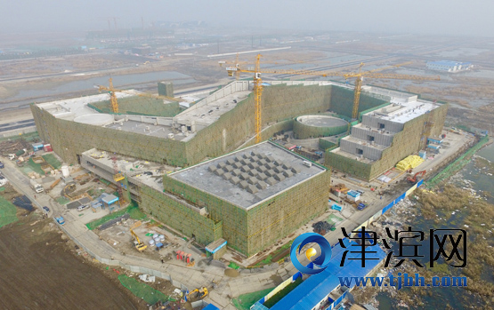 北师大天津生态城附校主体完工 明年上半年竣工