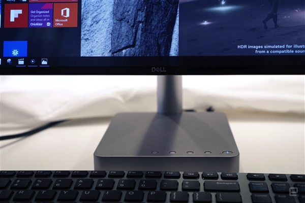 戴尔全球最薄27英寸显示器出镜:颜值无死角