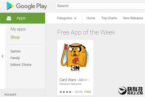 Google Play也玩限免：每周一个免费明星