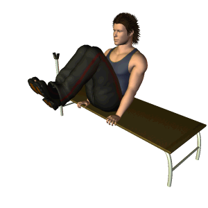 哑铃锻炼腹肌动作方法(动态图演示)