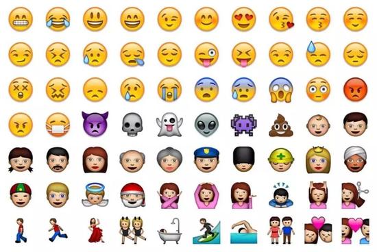 * 2008年iPhone OS 2.2上的emoji设计