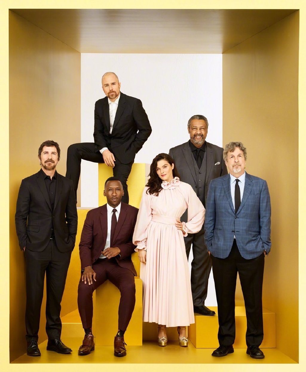 第91届奥斯卡提名者分组大合影25日奖项揭晓