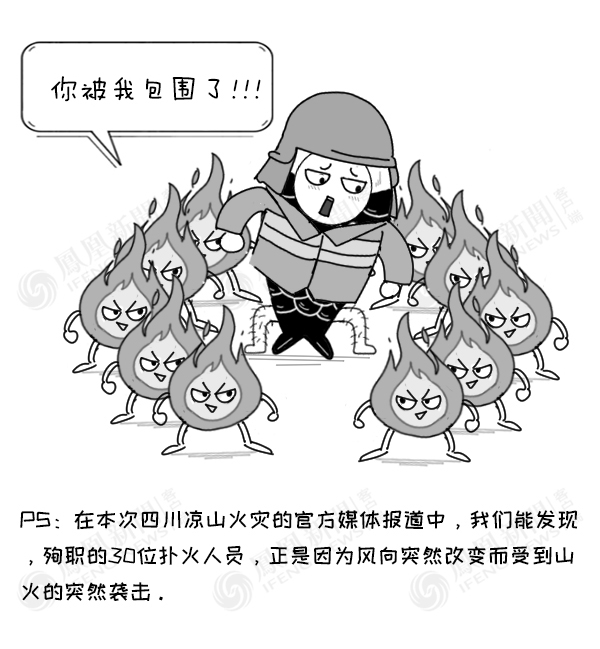 大鱼漫画：凉山森林大火为啥那么难降服？
