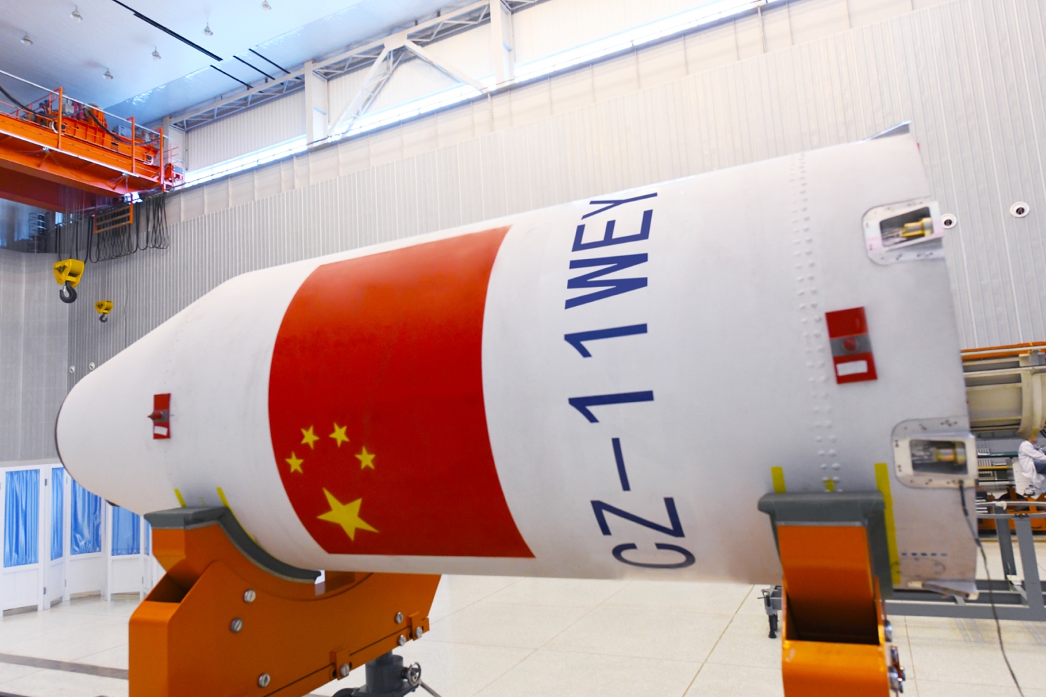 CZ-11 WEY号火箭首次海上发射成功  中国品牌WEY与有荣焉
