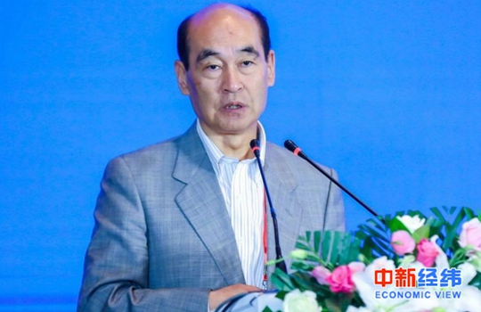  王忠民在2019中国财富大会上讲话主办方供图