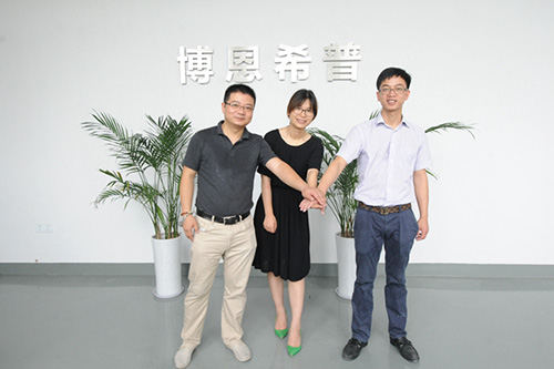 龚毅辉和他的创始团队.