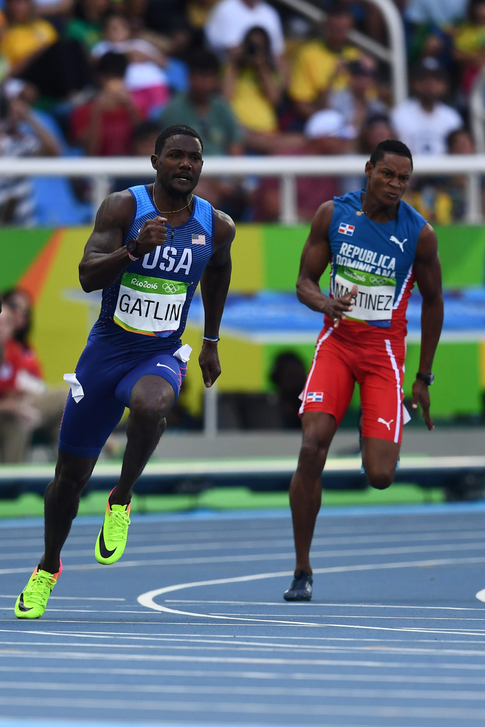 200米预赛-博尔特,加特林顺利晋级