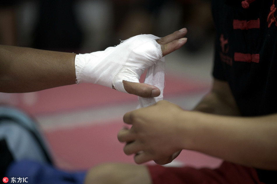 63岁搏击大爷拳不老 身受重伤只为圆梦