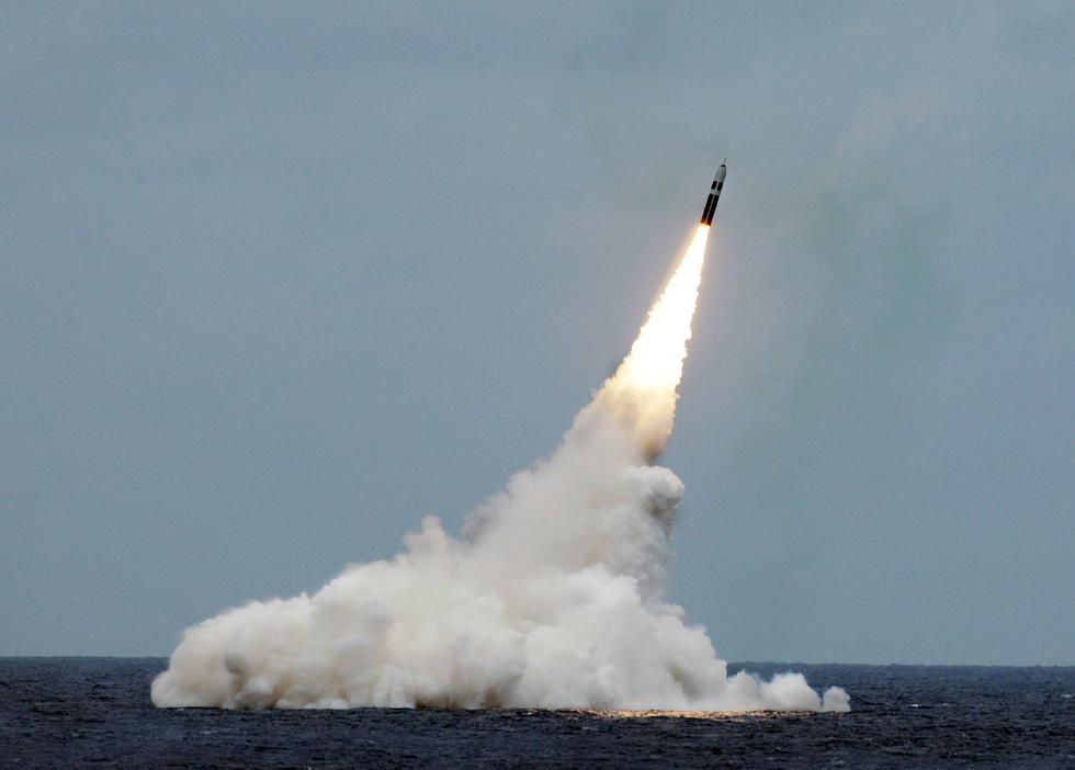 美军战略核潜艇发射三叉戟 150余次成功率100%