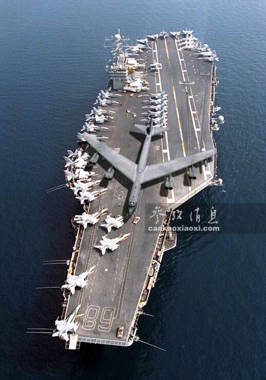 作为航母首强的美国不仅早在二战时期的杜立特空袭中,就从"大黄蜂"号
