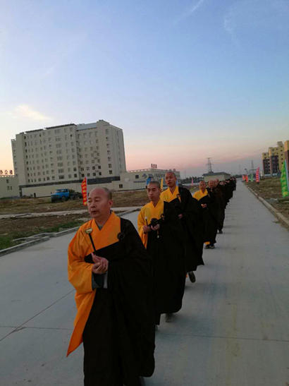 渤海双缘安养院为入住老人隆重举行重阳节祈福延寿法会