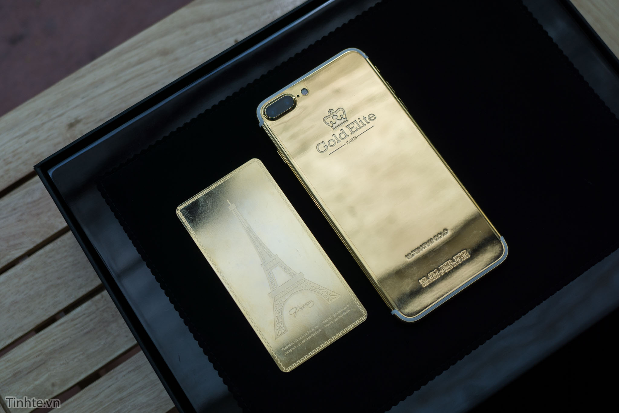 5万 24k黄金 iphone7 plus开箱图赏