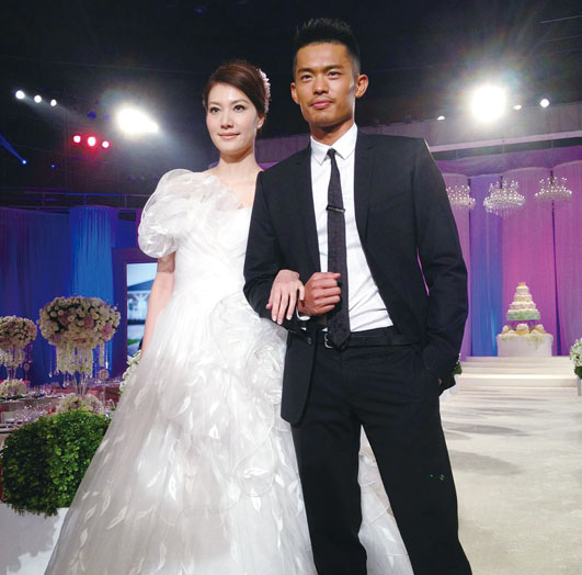 2012年伦敦奥运会之后,林丹与谢杏芳在北京工业大学举办了盛大的婚礼