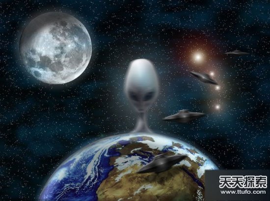 空间站惊现ufo 我们被外星人秘密监视(图)